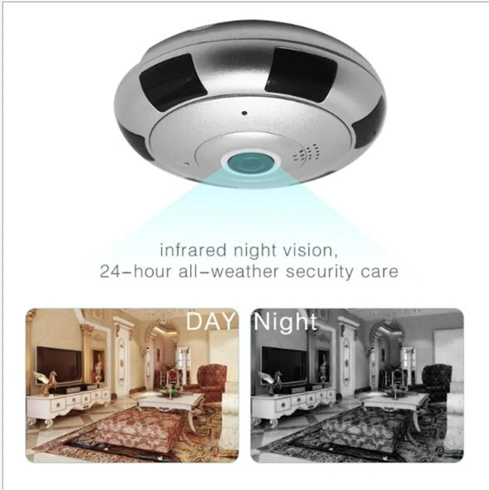 

360 Degree 3MP 1296P Panoramic WIFI IP Camera Intercom System