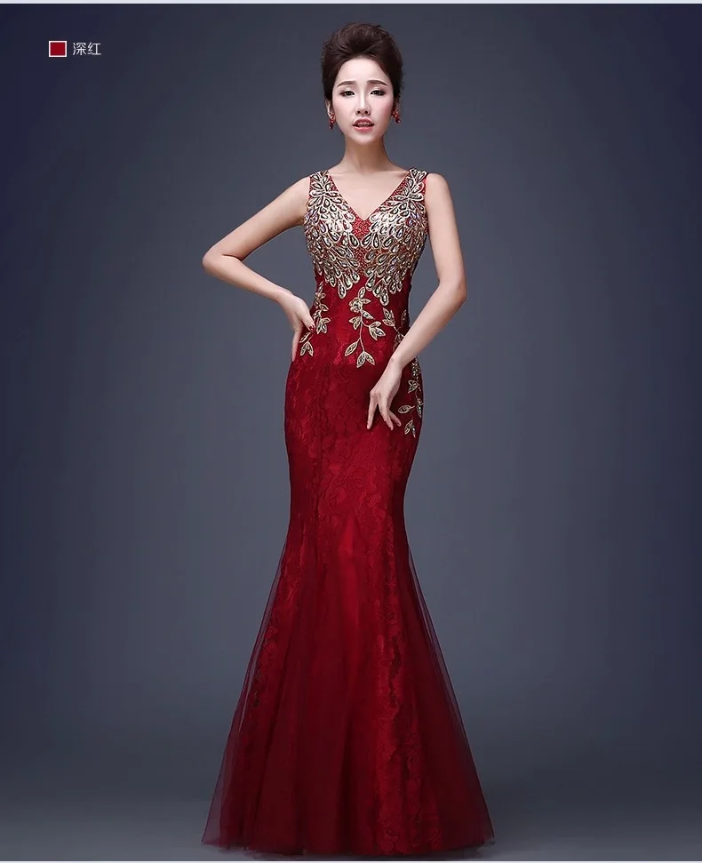 Vestido de Festa кружевные аппликации платья дешевые вечерние платья длинное вечернее платье
