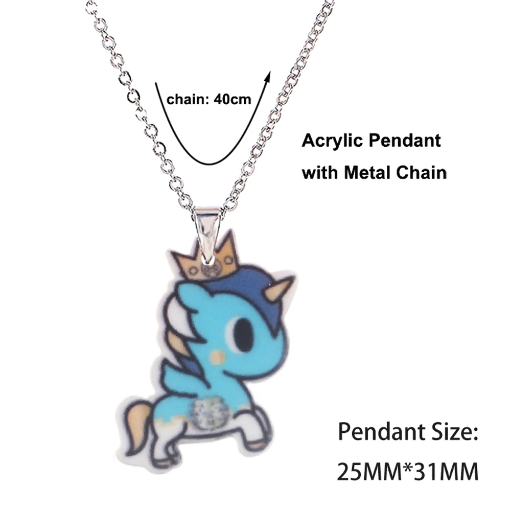 Menglina Fashion Acrylic Cute Cartoon Horse Necklaces For Little Girl Silver Tone Chain Resin Pendant Necklace Choker Jewelry Menglina Fashion Acrylic Cute Cartoon Horse Necklaces For Little Girl Silver Tone Chain Resin Pendant Necklace Choker Jewelry