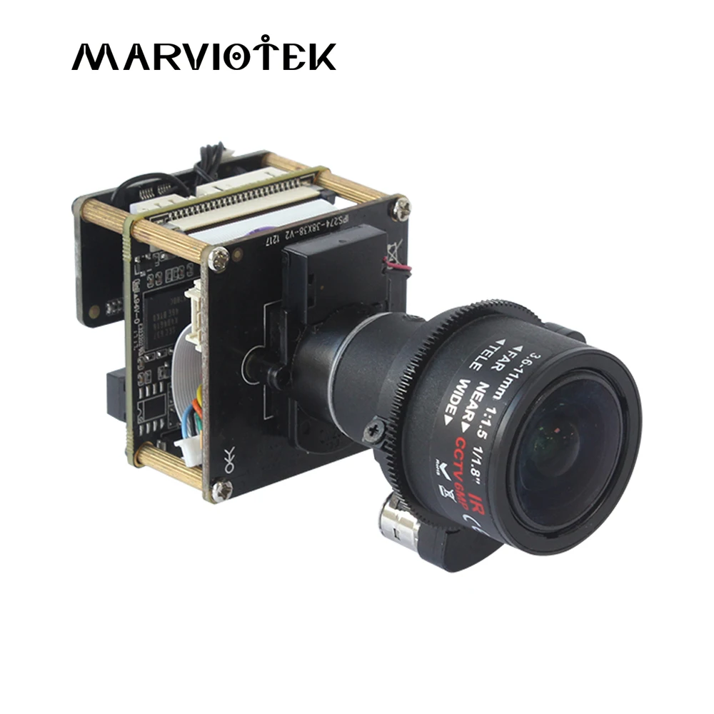 4K 8MP IP камера модуль Starlight UHD IP PTZ Сеть CCTV камера модуль Плата 3X зум 3,6-11 мм моторизированный объектив sony Onvif