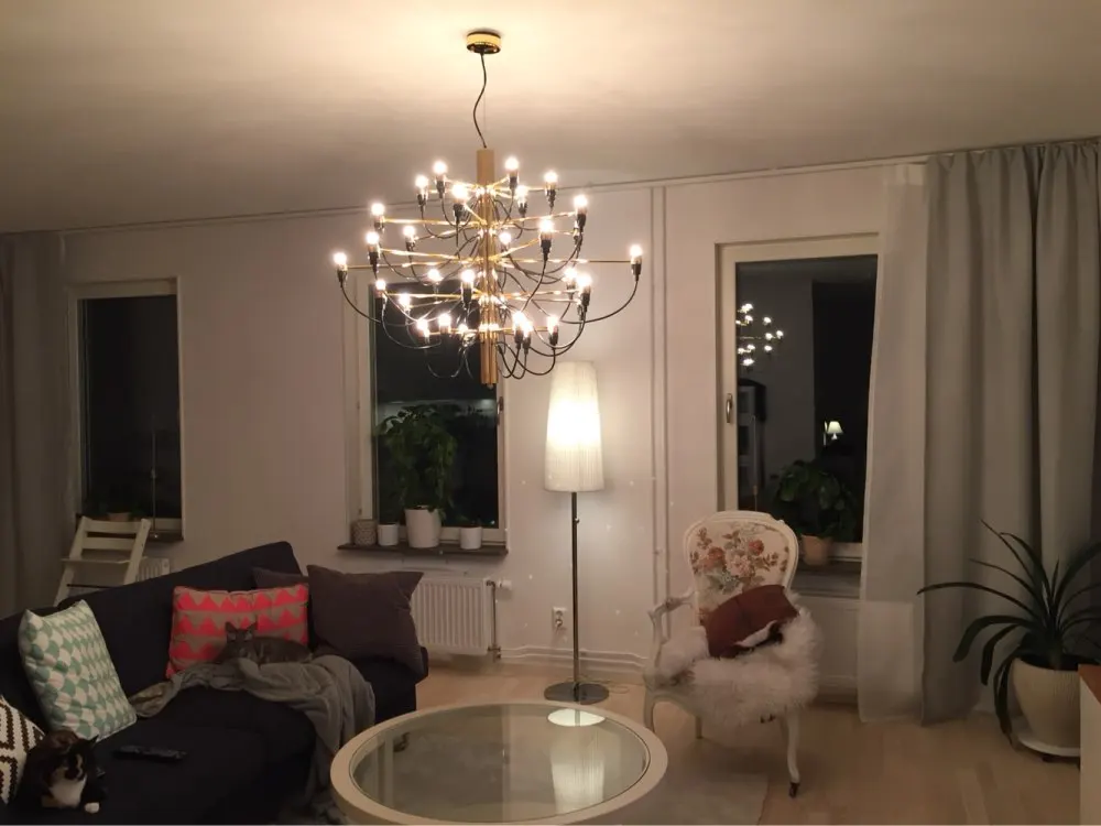 Роскошная современная люстра в скандинавском стиле для гостиной, лофт, светильники, подвесные светильники для столовой, спальни