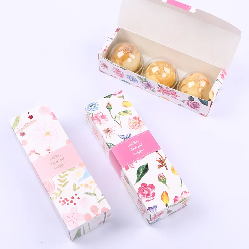 

Free Shipping Kawaii Paper Birthday Box Marble Flower Nougat Cookie Boxes Candy Pineapple Cake Packing Carton Gift Wedding Favor