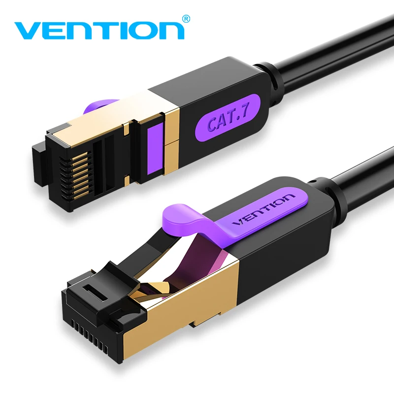 

Vention Cat7 Ethernet Cable RJ 45 Network Cable UTP Lan Cable Cat 7 RJ45 Patch Cord 10m/20m/30m for Router Laptop Cable Ethernet