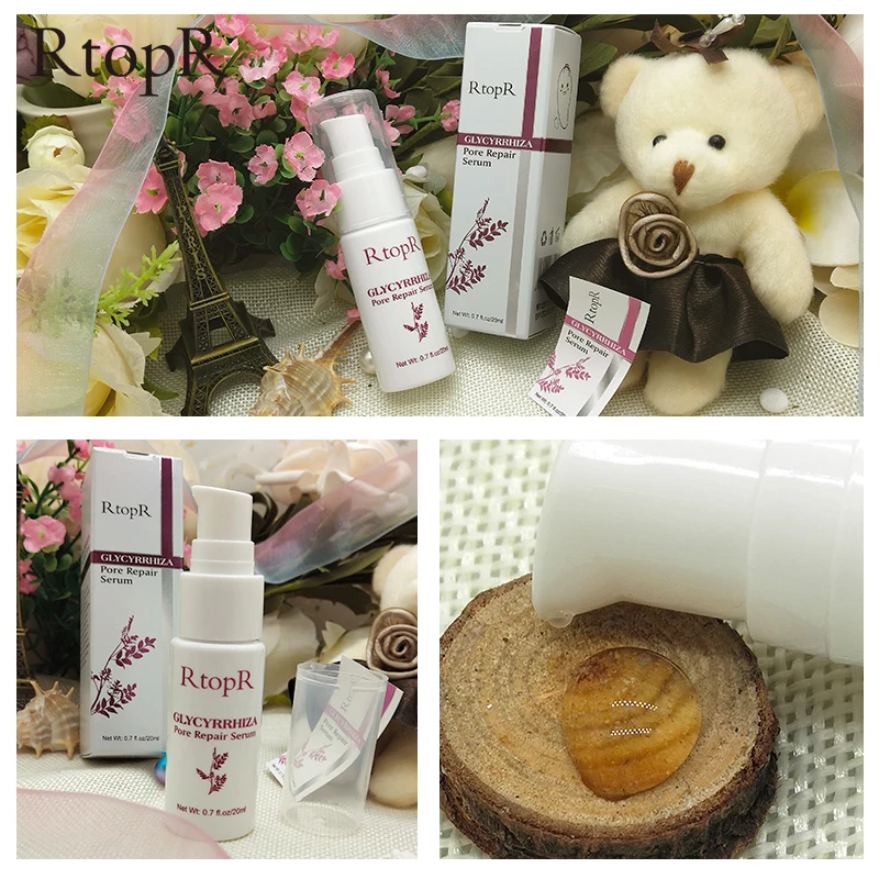RtopR Glycyrhiza восстанавливающая пор для лица Сыворотка коллаген против морщин