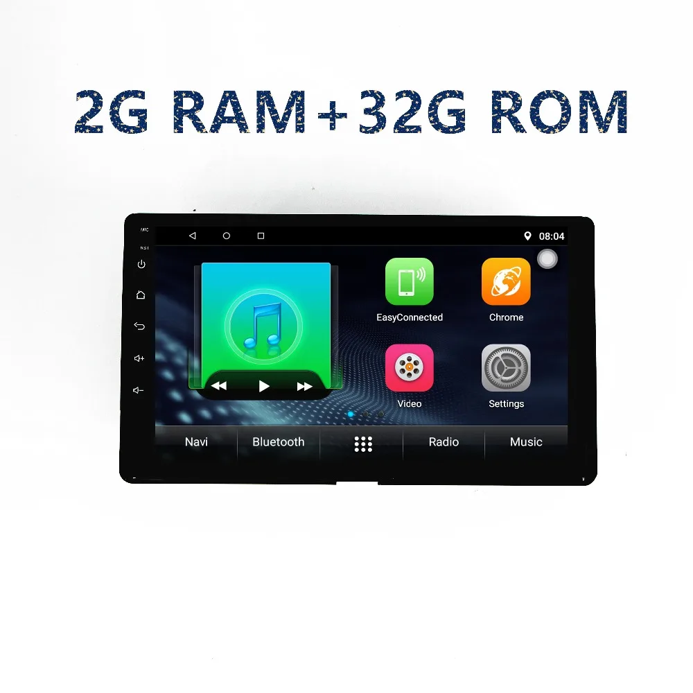 

2.5D Touch screen android Car Radio Stereo GPS Navigation Multimedia Audio Video Player for Toyota Sienna 2016 2017 2018