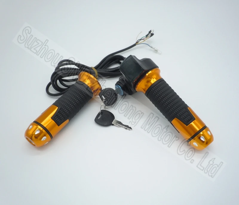 

Twist Throttle for e-bike and e-scooter 24v36v48v60v72v/ Rolling handle bar battery voltage digital LCD screen display G-L129