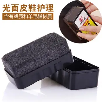 

Single Face Sponge Shoe Wax Leather Shoe Care 4 Pieces/Lot Sponge Shoe Polish