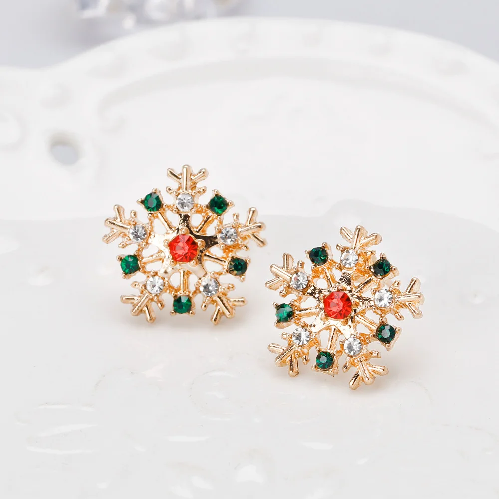 snowflakes earrings for women 3