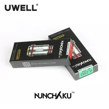  UWELL 4 Pcs /Pack NUNCHAKU Replacement Coils 0.25/0.4 ohm For NUNCHAKU Tank Electronic Cigarette Atomizer Core