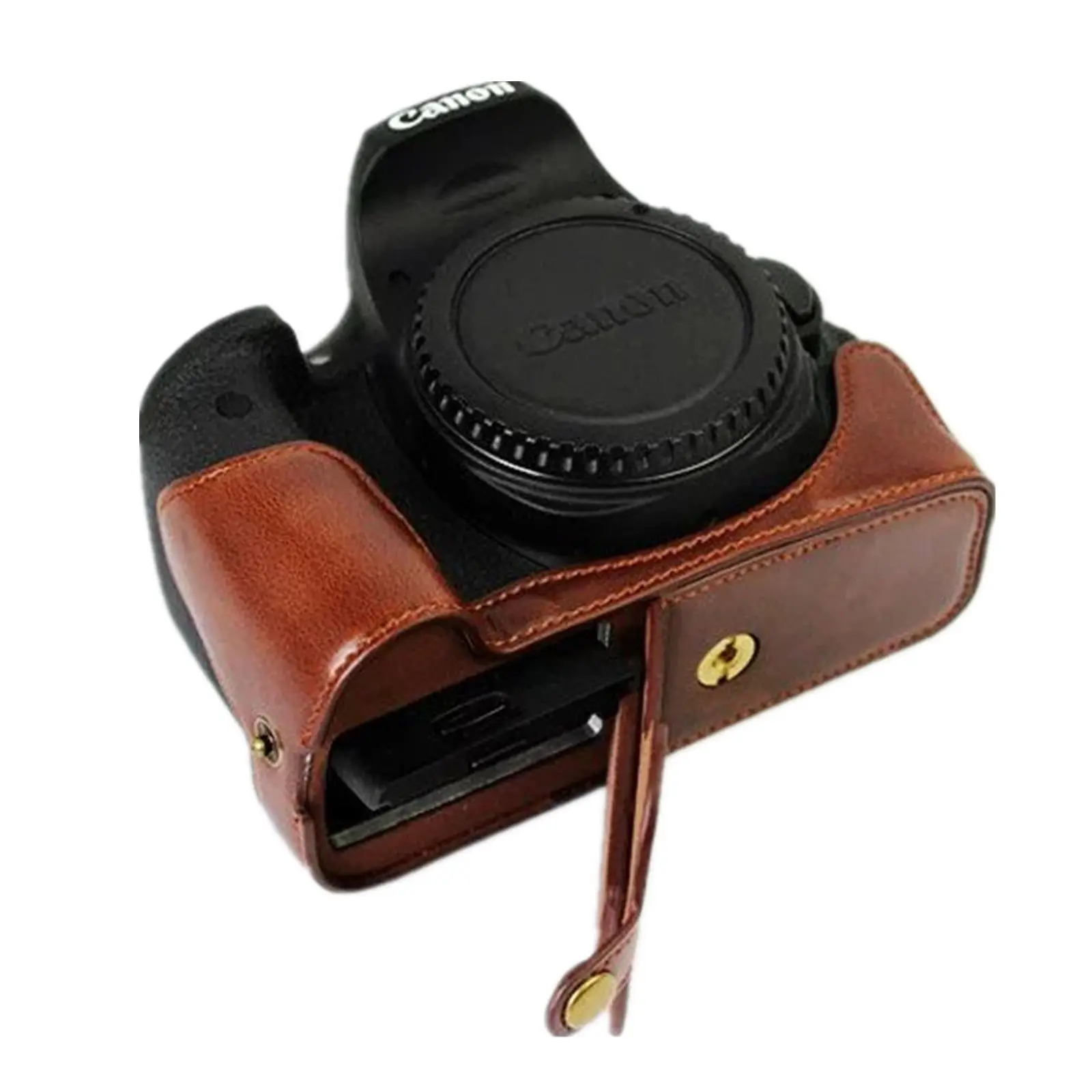 Половина pu кожаный чехол сумка ручка Крышка для Canon EOS 5D Mark III EOS 5D Mark IV 3 4