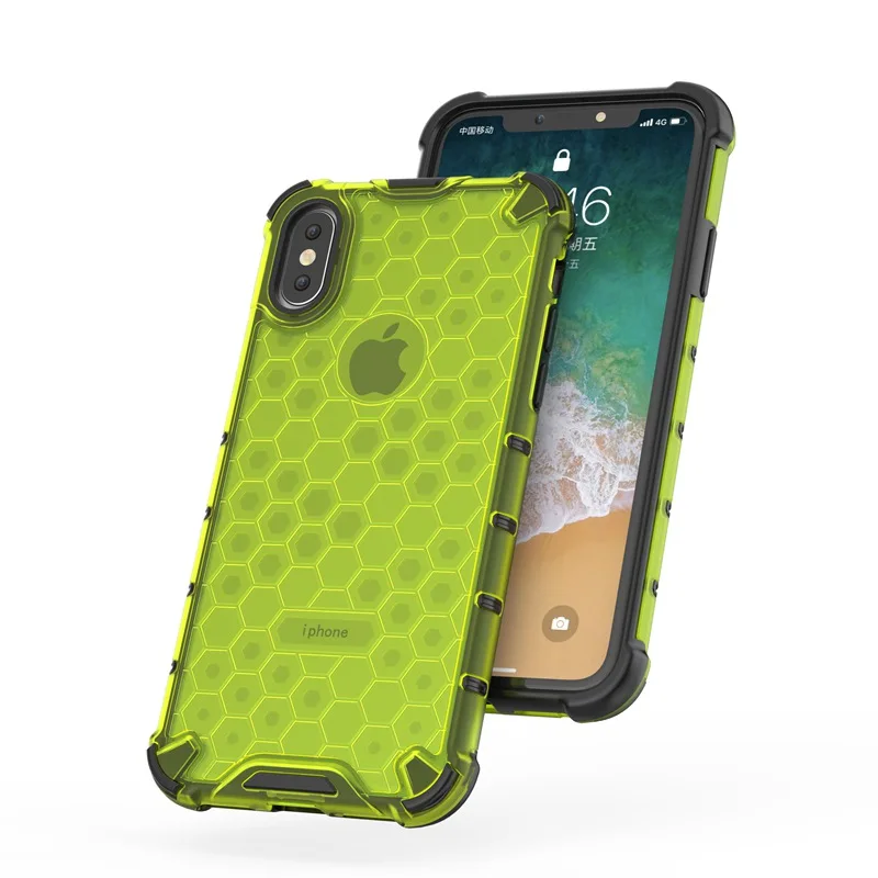 Гибридный бронированный чехол для Apple iPhone 11 pro max 7 8 Plus X XR XS Max противоударный