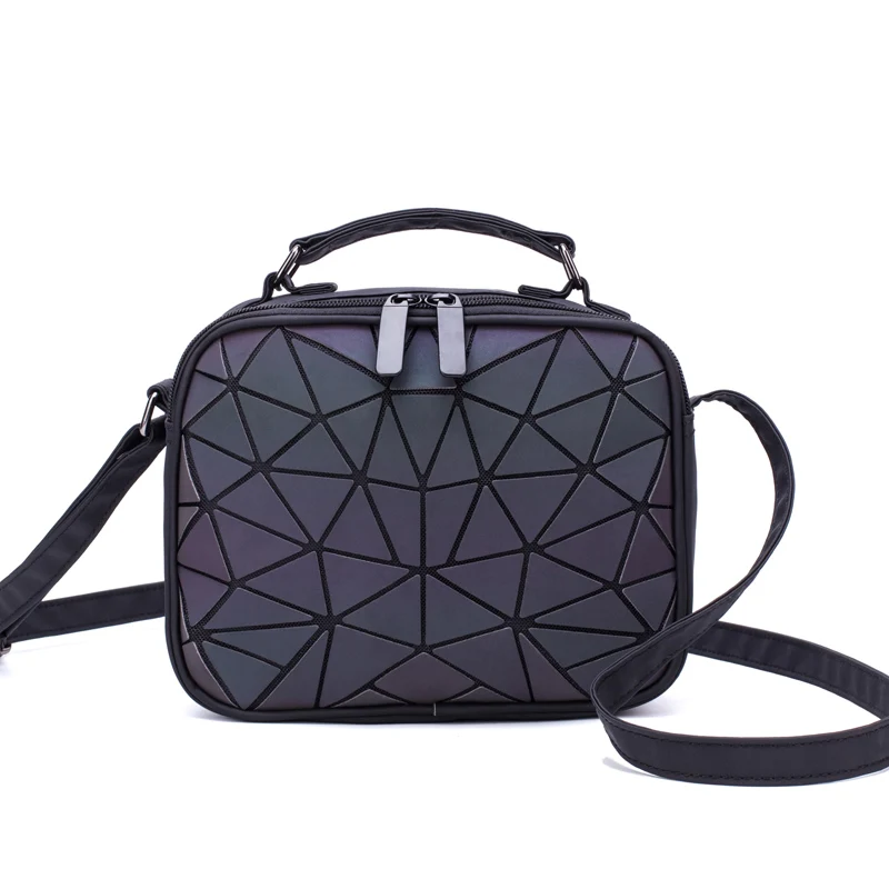 

Luminous Bags For Women 2019 Geometric Shoulder Bags Purses And Handbags Clutch Casual Crossbody Bags For Women sac main femme
