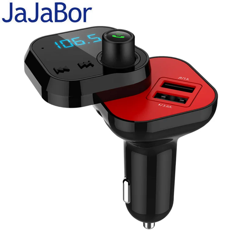 Автомобильный комплект с Bluetooth громкой связью JaJaBor fm передатчик стерео A2DP AUX аудио