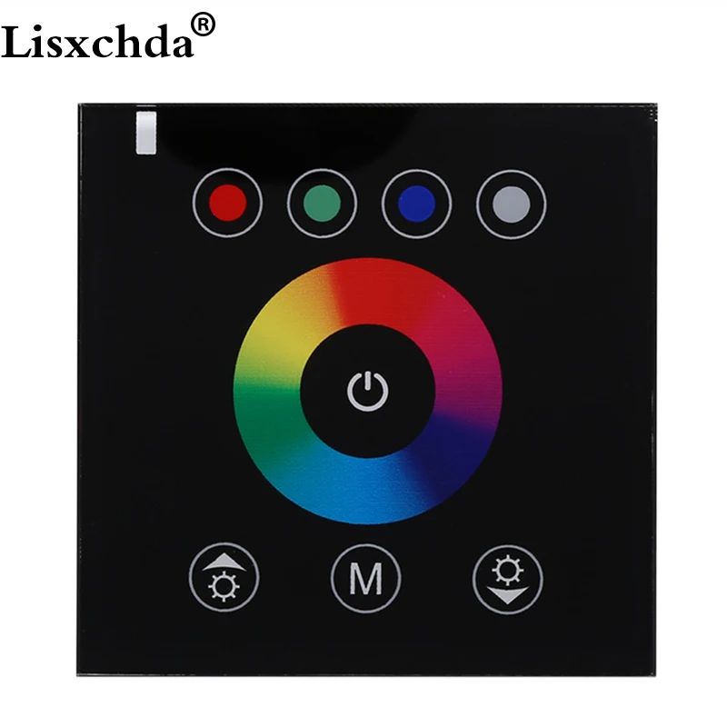 DIY домашнего освещения новый RGB ШИМ светодиодный сенсорный настенный rgb