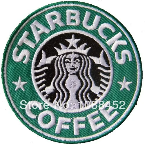 Starbucks Embroidered Iron on Sew on Patch