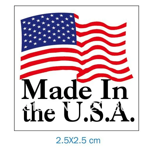 10000 шт/партия 25X25 мм самоклеющиеся сделанные в США бумажные наклейки, готовые с пленкой, пункт № SL11