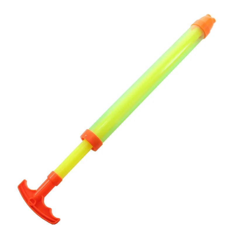 Creative Summer Outdoor Toy Water Cannon Beach Play Water Boy Puzzle Children Toy Pull-Type Transparent Plastic Water Gun