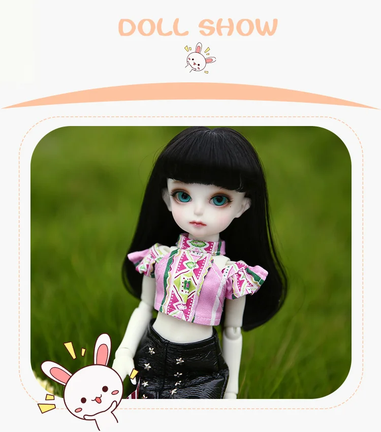 BJD Dolls Momocolor Emily 29cm 1/6 Adorable Cutie High Quality Resin Figure Girl Toys Best Birthday Gifts