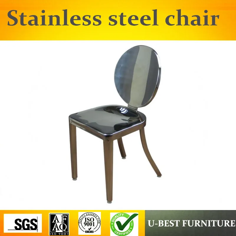 Free shipping U-BEST modern leisure polishing dining stainless steel Kong chair,Indoor restaurant recycled chair Free shipping U-BEST modern leisure polishing dining stainless steel Kong chair,Indoor restaurant recycled chair
