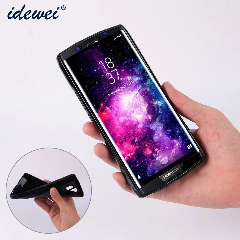 

For Homtom HT70 Case Cover Soft TPU Silicone Back Cover For Homtom HT70 Fandas Capa Phone Protective Case
