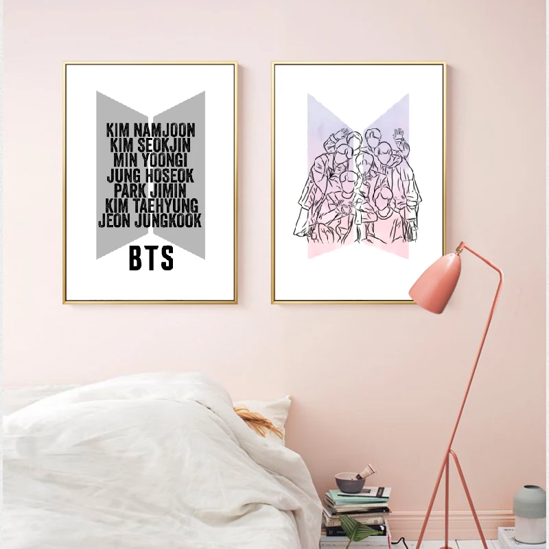 Korea KPOP Poster Home Decor
