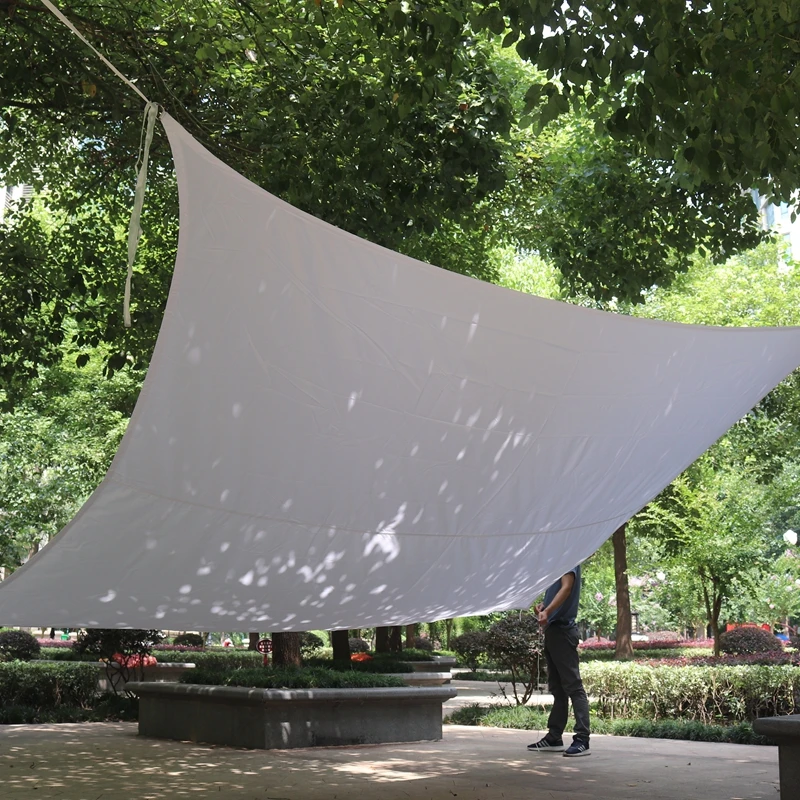 

2x2m Waterproof Sun Shelter Sunshade Cloth Home Garden Outdoor Canopy Patio Pool Shade Sail Awning Camping Picnic Tent 16 Colors