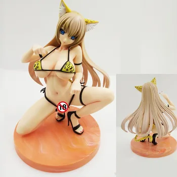 

Q-six Rara Minazuki Leopard Edition Illustration japan Sexy Girl 8" 1/6 Scale PVC Action Figure Collection Model Toys brand new