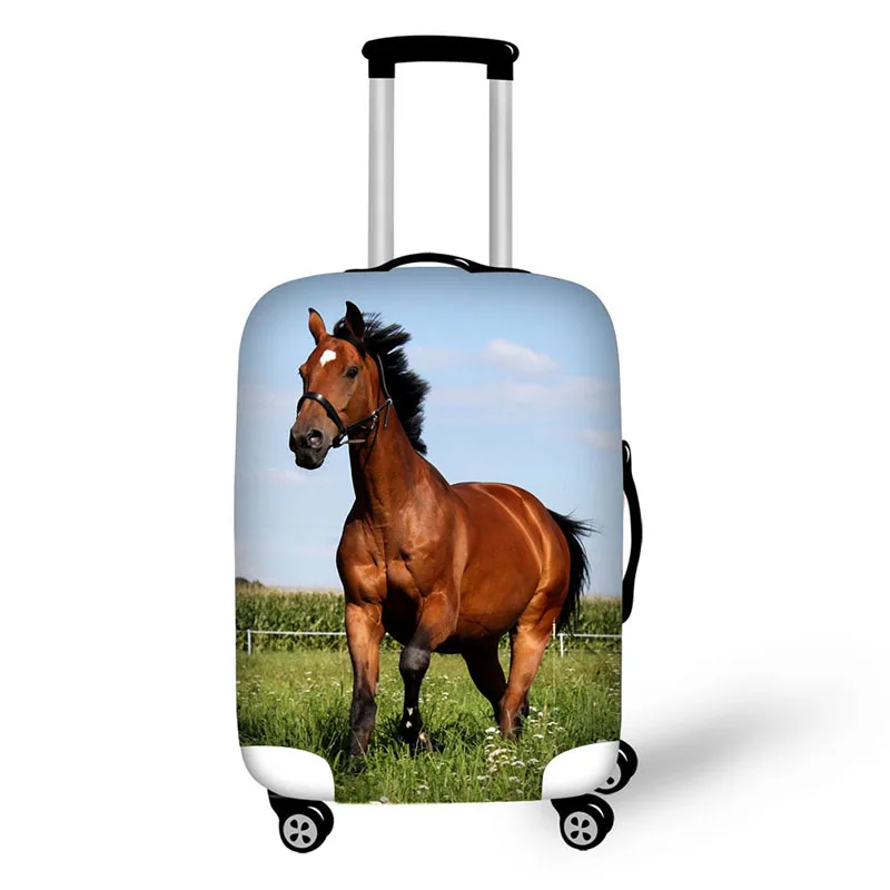 Animal Cow Horse Travel Accessories Suitcase Protective Covers 18-32 Inch Elastic Luggage Dust Cover Case Stretchable Protect Animal Cow Horse Travel Accessories Suitcase Protective Covers 18-32 Inch Elastic Luggage Dust Cover Case Stretchable Protect
