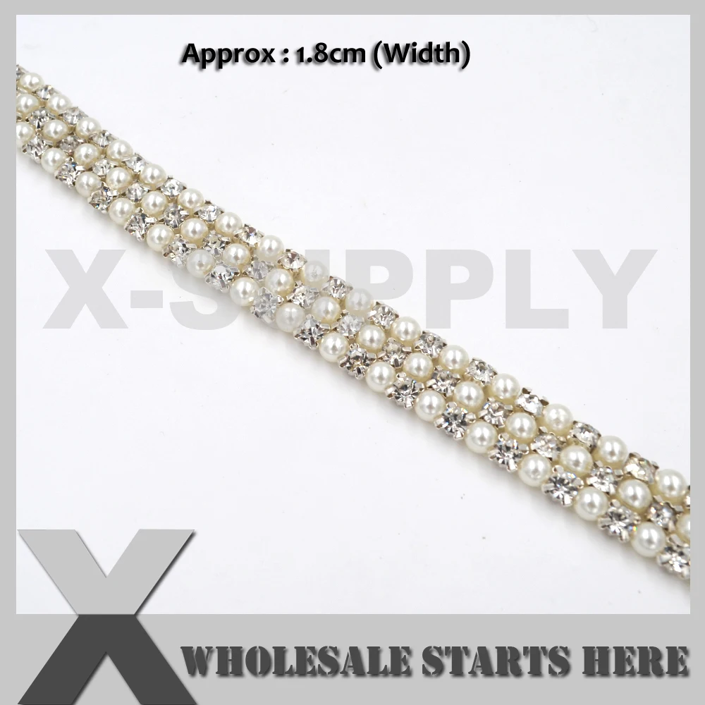 

Pearl Beaded Trim,Bridal sash trim,Jewellery trim,Wedding trim,Headband Trim For Bridal Dress Sash Belt,Gift,Dolls,Clothes