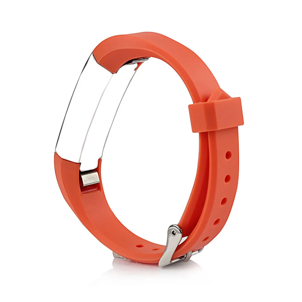 Odog черные красные силиконовые часы ремешок Застежка Для Fitbit Alta HR смарт Браслет