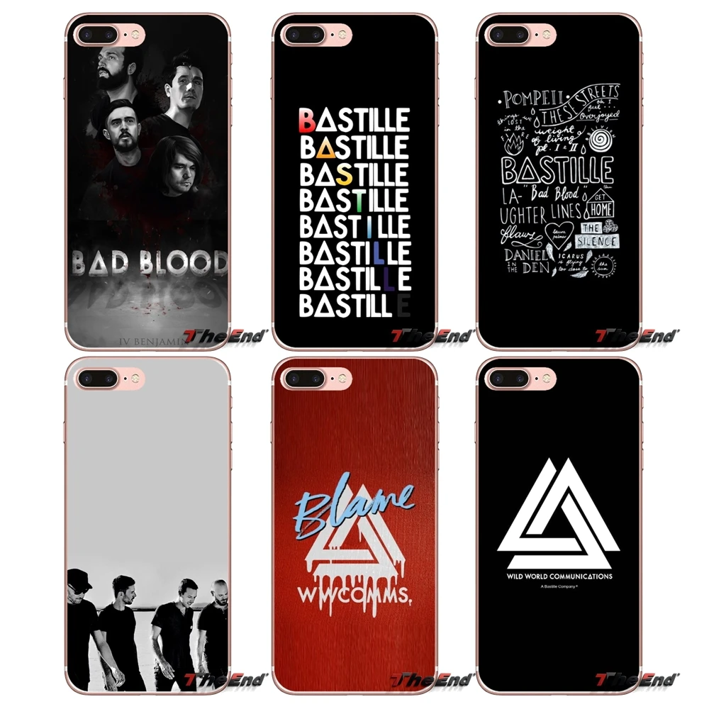 For Xiaomi Redmi 4 3 3S Pro Mi3 Mi4 Mi4i Mi4C Mi5 Mi5S Mi Max Note 2 Cover Coque Bastille Band Soft Transparent Cases Covers | Мобильные