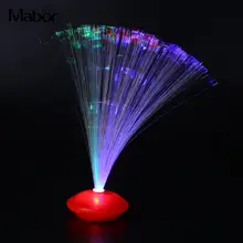

Mabor Flashing LED Gypsophila Fiber Optic Night Light Festive Decoration Beautiful Home Christmas Gifts Decor Desk Night Light