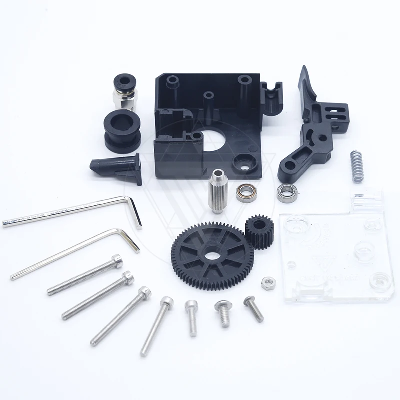 TEVO Titan Extruder Full Kit with NEMA 17 Stepper Motor for 3D Printer support both Direct Drive and Bowden Mounting Bracket 10