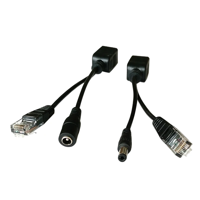 

POE Adapter Cable Tape screened Switch Splitter Injector Power Supply 12V Synthesizer Separator Combiner IJS998
