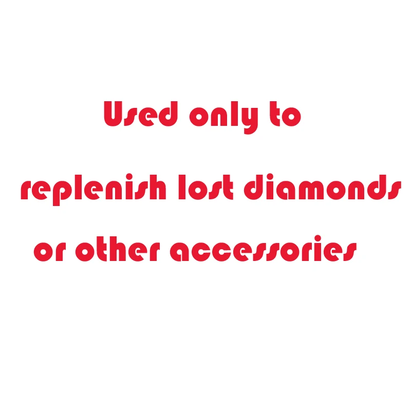 

Used to reissue lost Rhinestone or other links that require reissue - Buyers need to note when placing an order