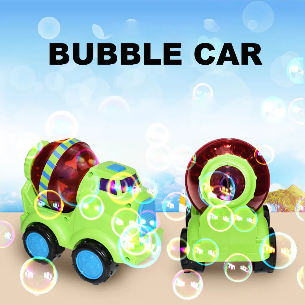 HobbyLane Kids Fun Car Shape Automatic Music Bubble Machine without Bubble Water Electric Auto Bubble Blower Toys Gifts 6.21