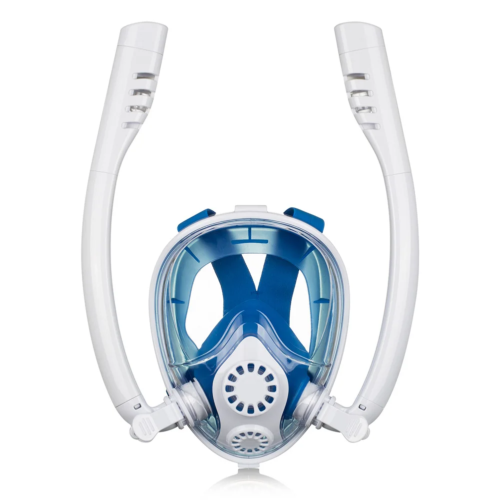 

Anti Fog Waterproof Silicone Training Summer Snorkeling Tool Swimming Full Face Snokel Diving Mask Dry Sports Scuba Underwater