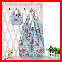 200 шт/лот) оптом водонепроницаемые нейлоновые многоразовые сумки для покупок женщин