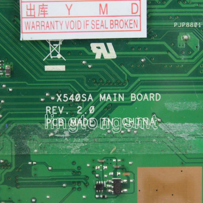 X540SA Motherboard With DDR3 4GB RAM REV 2.0 For ASUS VivoBook X540SA F540S X540S Laptop Motherboard X540SA Mainboard test OK X540SA Motherboard With DDR3 4GB RAM REV 2.0 For ASUS VivoBook X540SA F540S X540S Laptop Motherboard X540SA Mainboard test OK