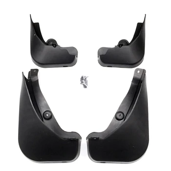 

Plastic Exterior Mud Flap Splash Guards Mudguards Trim 4 PCS For Peugeot 3008 GT 2017 2018