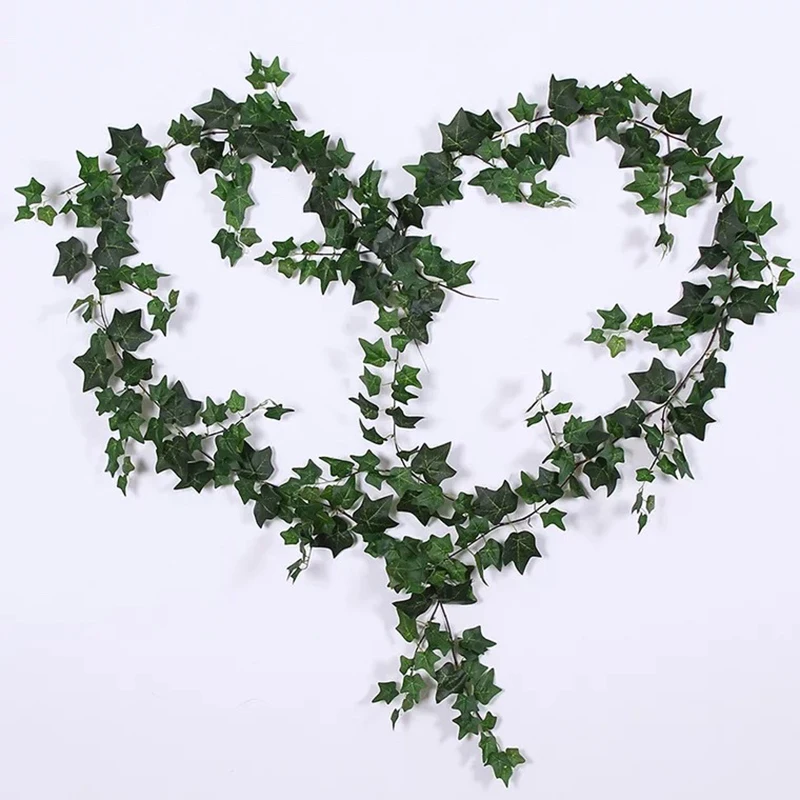

180CM Artificial Ivy plant greens faux plants wedding garden fake rattan wall Hanging wine garland jungle party decor