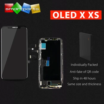 

GX Soft Hard OLED For iPhone X XS XR XSMAX 11 LCD display Replacement with 3D Touch Digitizer Assembly Free Return