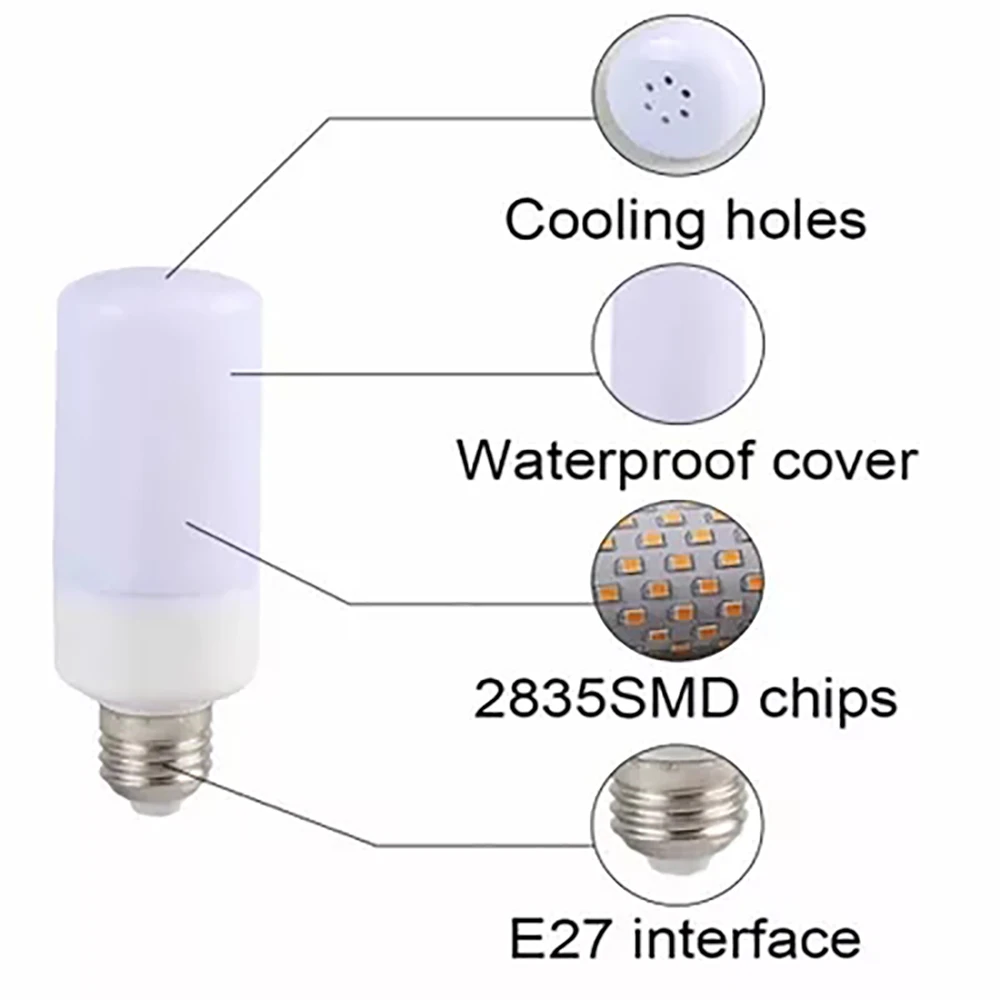 Lâmpadas Led e Tubos atmosfera criativa lâmpada decorativa do Temperatura de Cor : Branca Quente (2700-3500k)