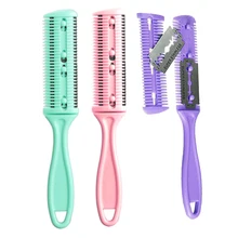 Профессиональный двухсторонний триммер для стрижки волос, гребень, лезвие для стрижки, домашний инструмент для стрижки волос H7JP