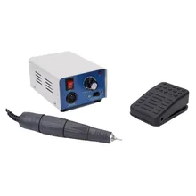 REBUNE Pro 65 Вт 35000 ОБ./МИН. Электрические Ногтей Сверлильный Станок 100-240 В мощный Полировщик Для Ногтей Инструмент улитка Искусство Файла Биты Маникюр Комплект