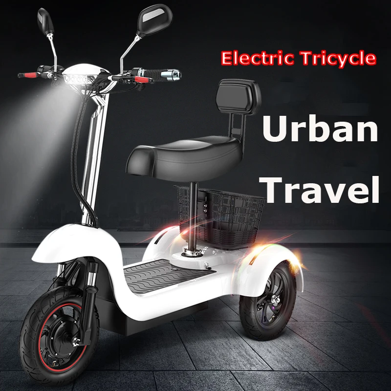 Top Daibot Electric Tricycle Bike 3 Wheels Electric Scooters Single Motor 500W 48V White/Black Electric Scooter With Seat Adults 1 Top Daibot Electric Tricycle Bike 3 Wheels Electric Scooters Single Motor 500W 48V White/Black Electric Scooter With Seat Adults 1