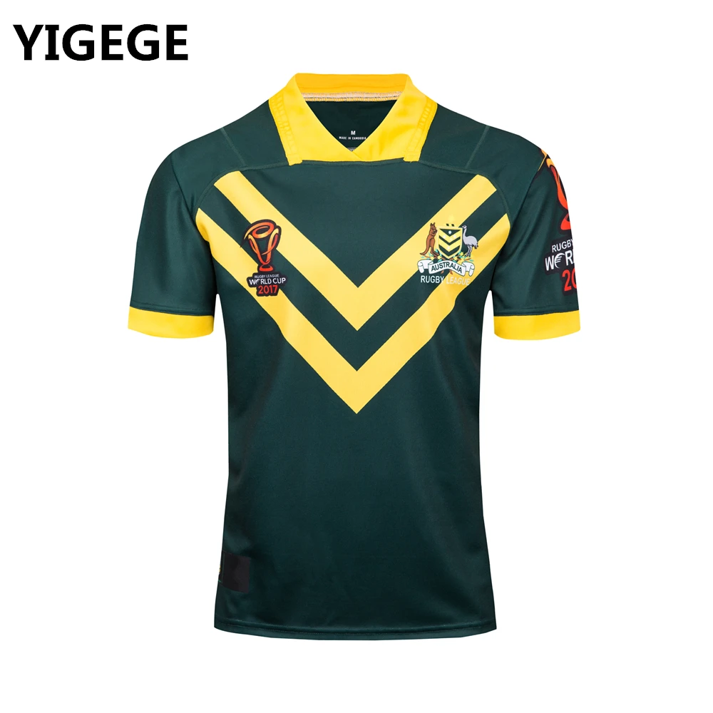 Australia rugby Jerseys 2017 World Cup Rugby League shirt nrl jersey