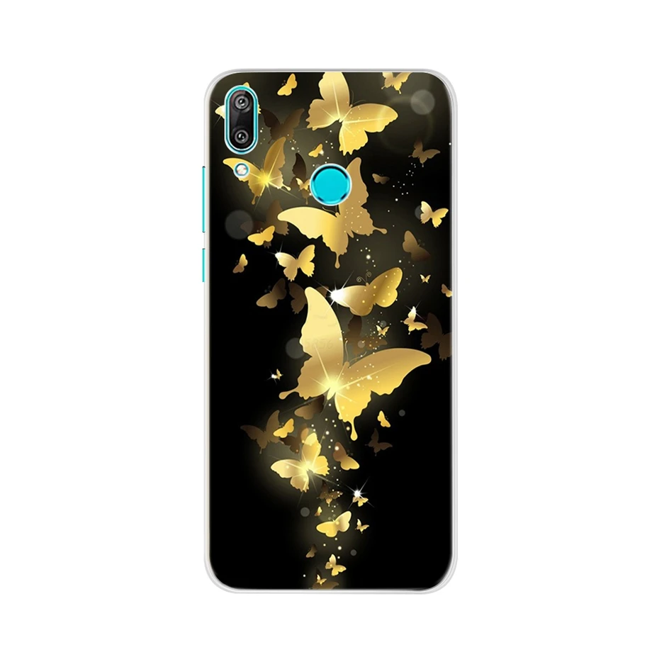 Для Huawei Y7 чехол силиконовый чехол из ТПУ с изображением героев мультфильмов чехол для телефона для Huawei Y7 DUB-LX1 DUB LX1 LX2 LX3 y-7 премьер-профессионал чехол