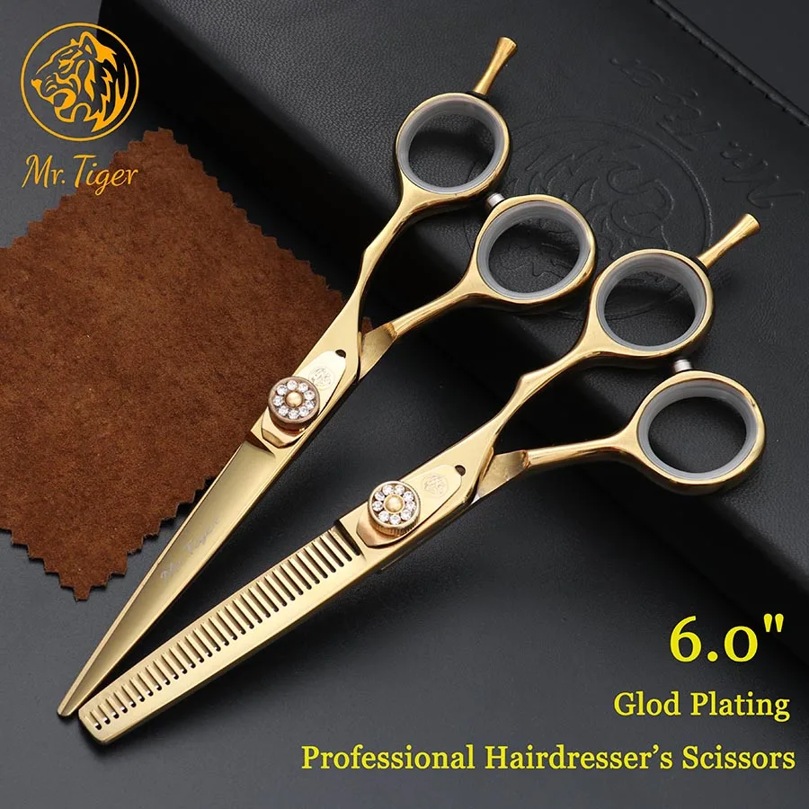 Лидер продаж, японские ножницы для стрижки волос, Профессиональные Парикмахерские ножницы для парикмахеров, парикмахерские ножницы, 6,0 набор, горячие парикмахерские инструменты для стрижки