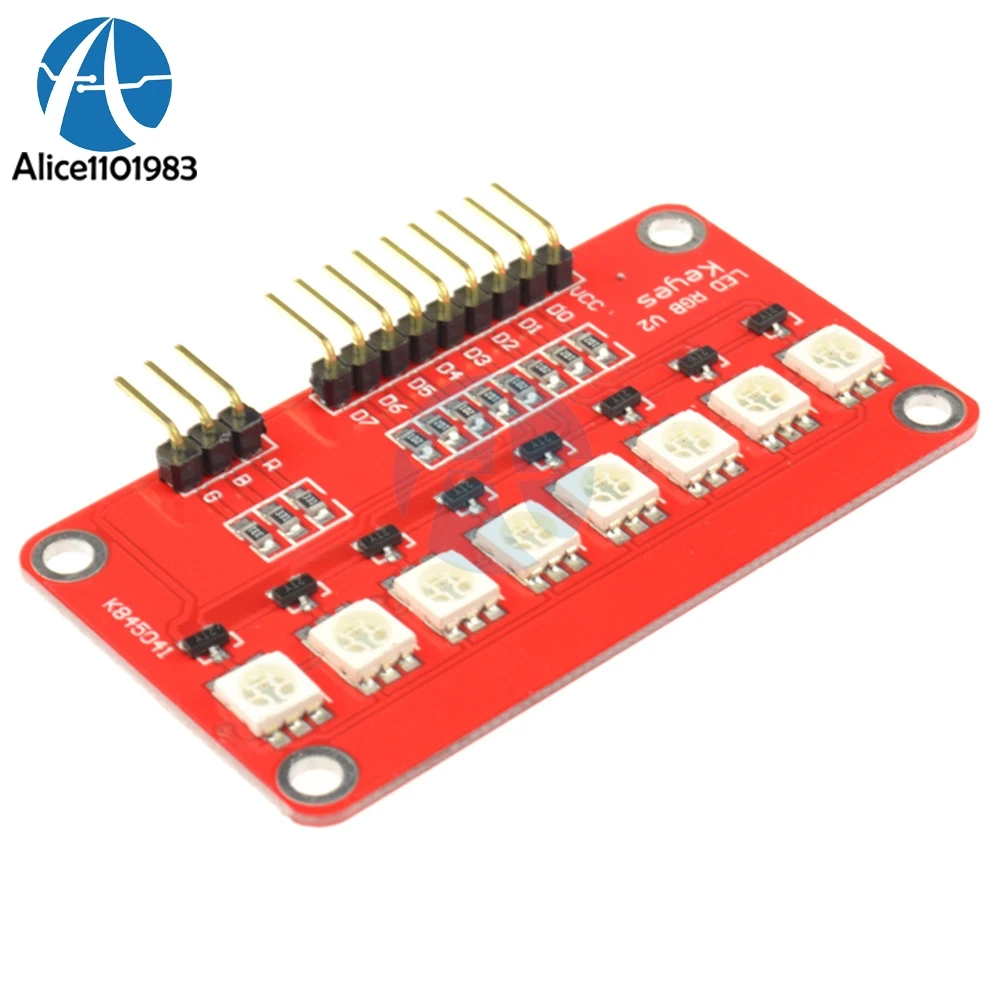 Полноцветный RGB 5050 Светодиодный модуль управления печатной платой SCM PCB для Arduino AVR
